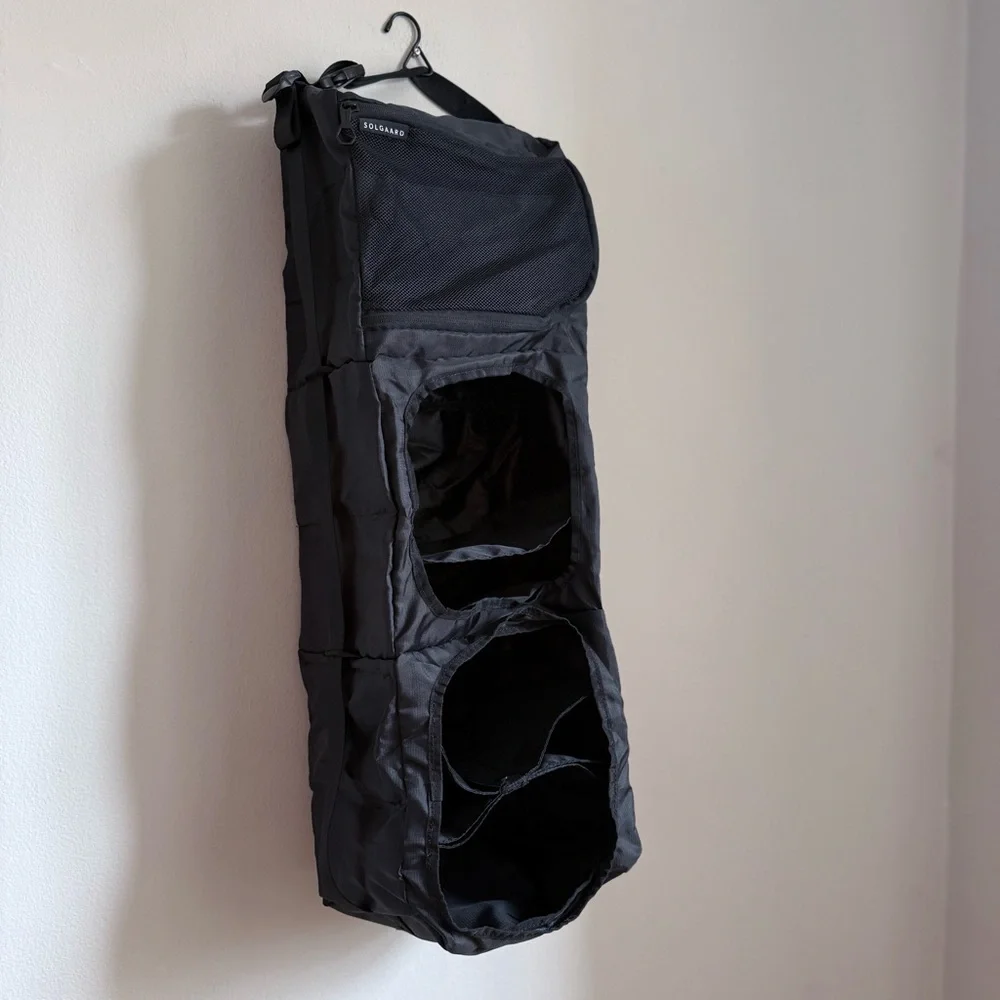 Solgaard Carry On Closet Organizer Travel Packing Shelf System Shore Tex.Pouches